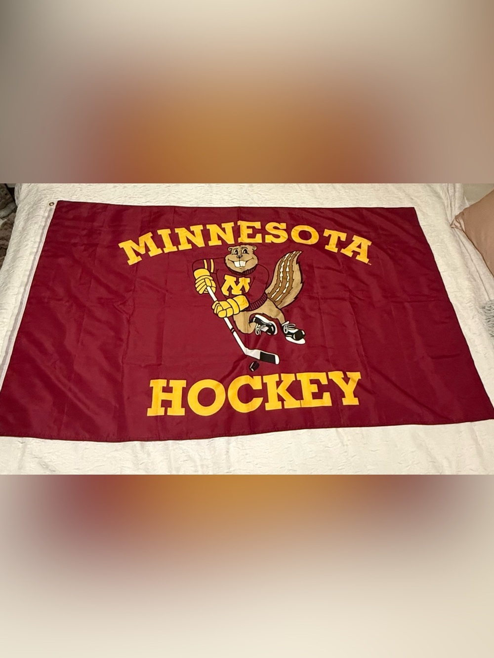 Minnesota Gophers Hockey 3x5 Flag